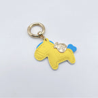 Animal-Shaped Leather Keychain | Thrascher