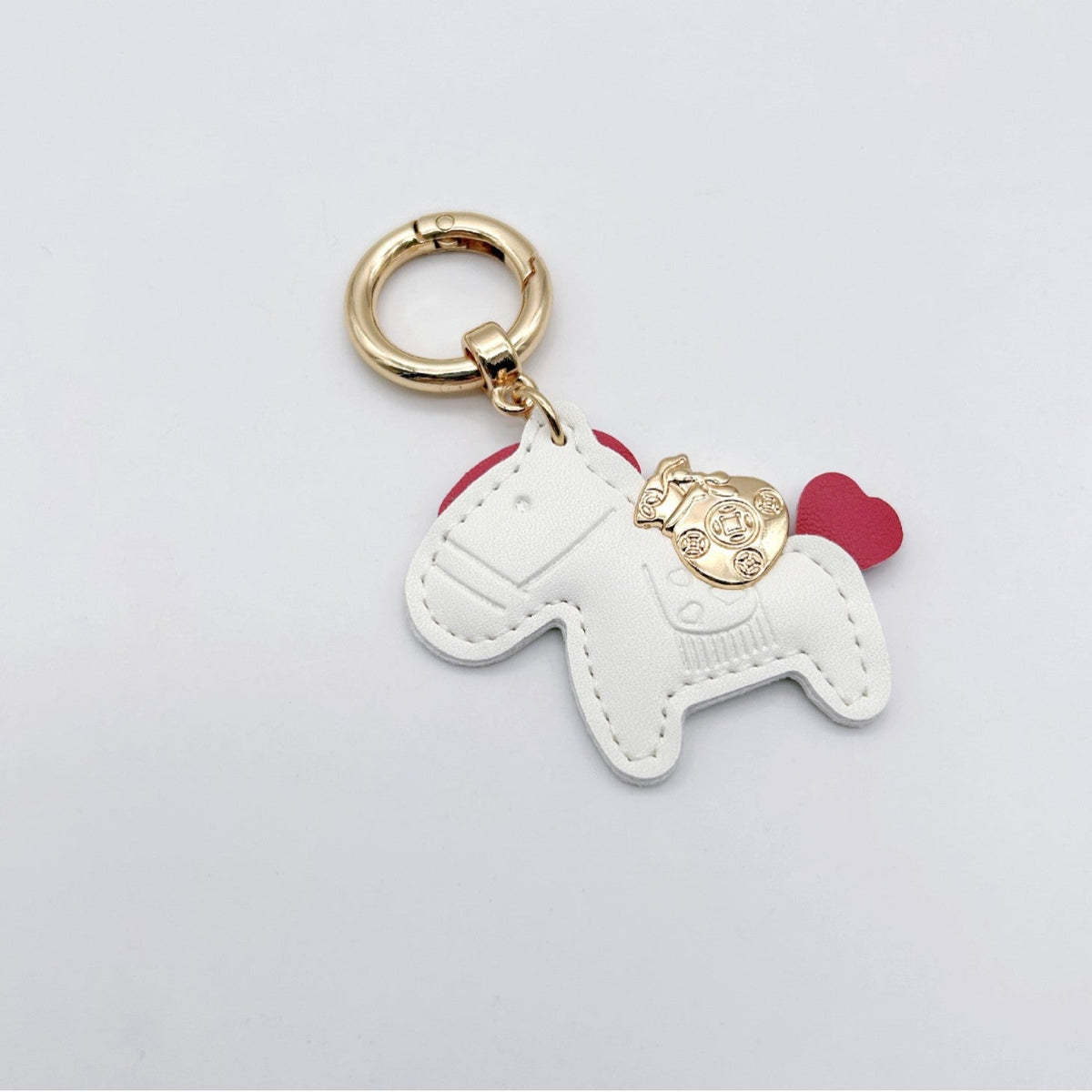 Animal-Shaped Leather Keychain | Thrascher