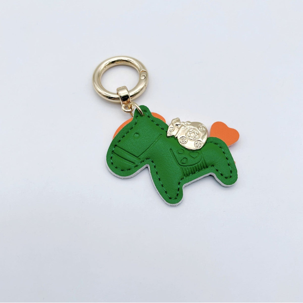 Animal-Shaped Leather Keychain | Thrascher