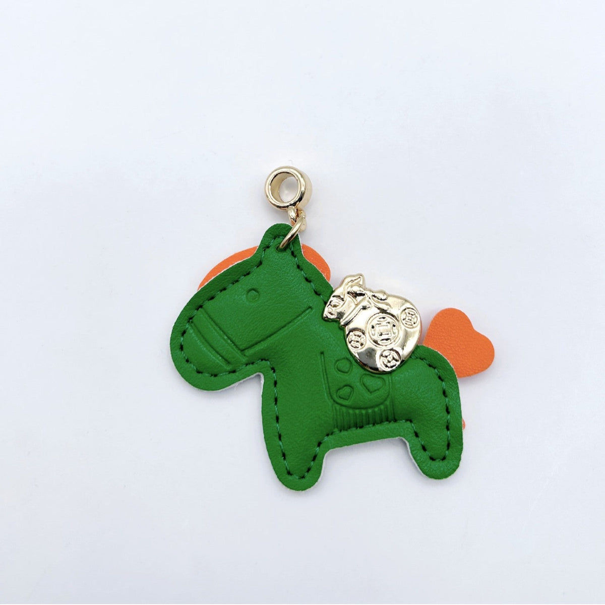 Animal-Shaped Leather Keychain | Thrascher