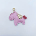 Animal-Shaped Leather Keychain | Thrascher