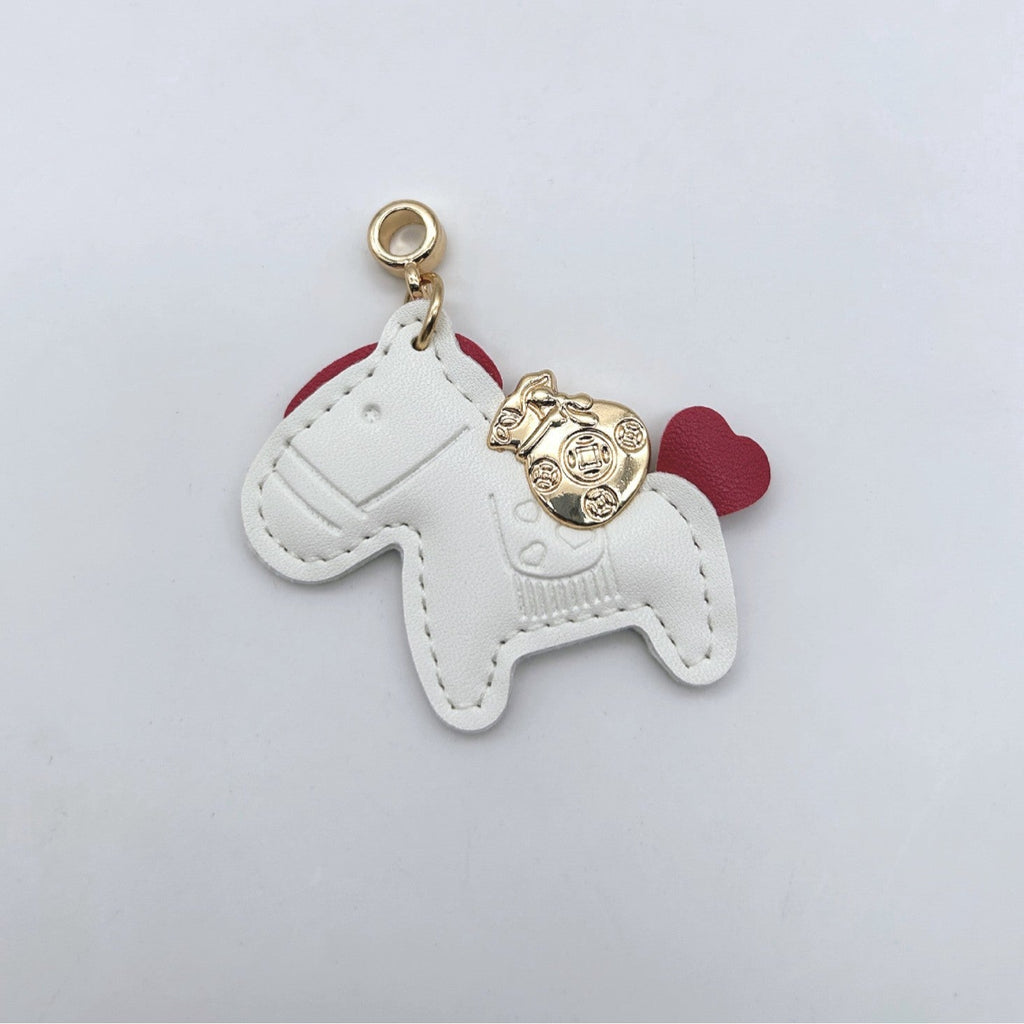 Animal-Shaped Leather Keychain | Thrascher