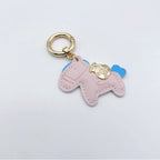 Animal-Shaped Leather Keychain | Thrascher