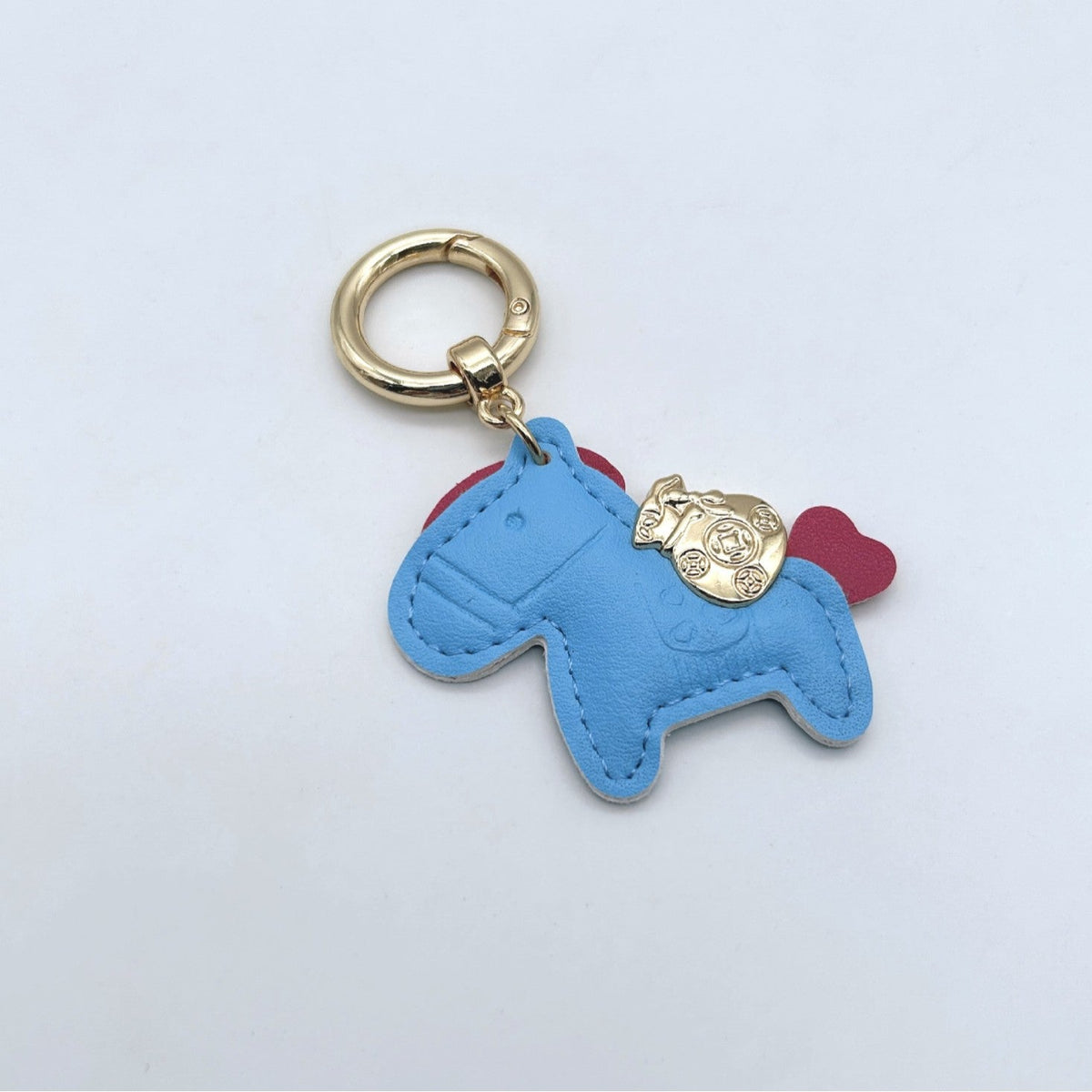 Animal-Shaped Leather Keychain | Thrascher