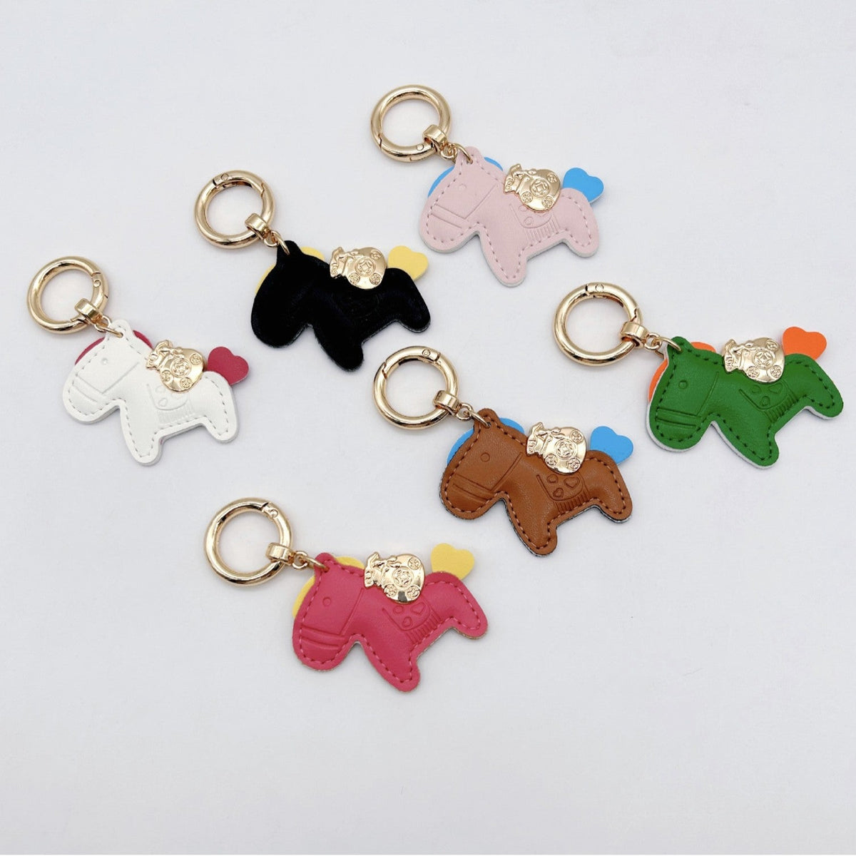 Animal-Shaped Leather Keychain | Thrascher