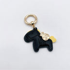 Animal-Shaped Leather Keychain | Thrascher