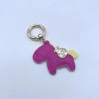 Animal-Shaped Leather Keychain | Thrascher
