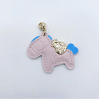 Animal-Shaped Leather Keychain | Thrascher