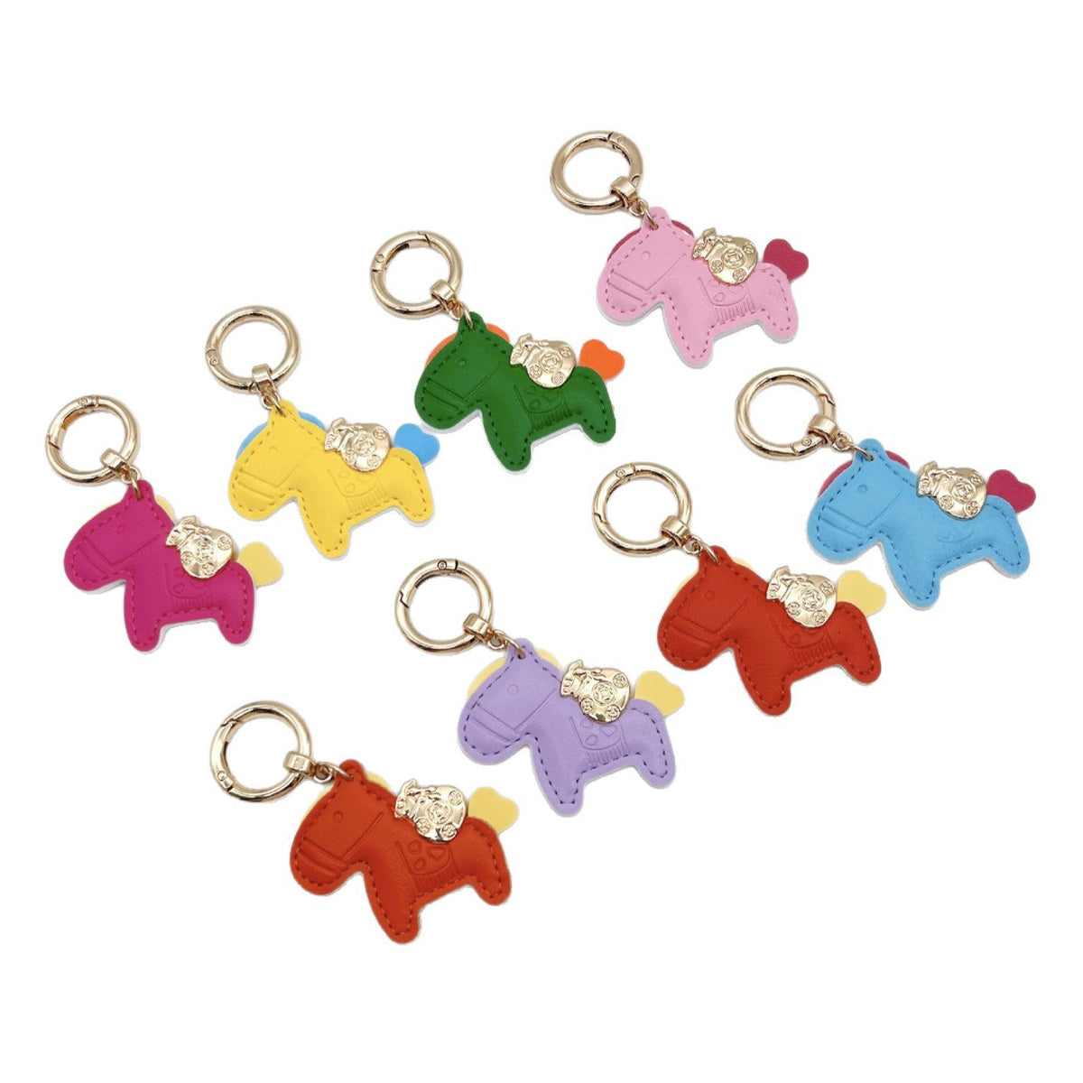 Animal-Shaped Leather Keychain | Thrascher