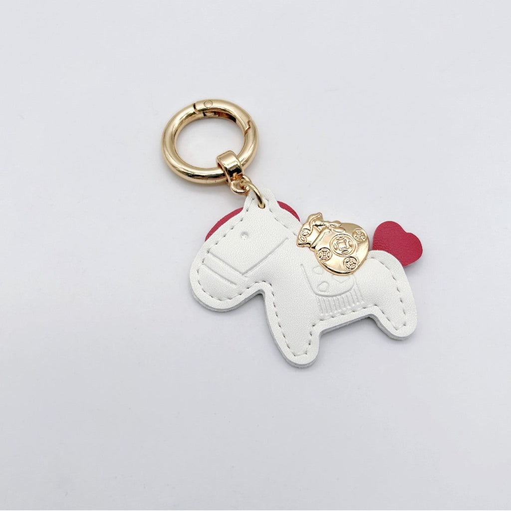 Animal-Shaped Leather Keychain | Thrascher