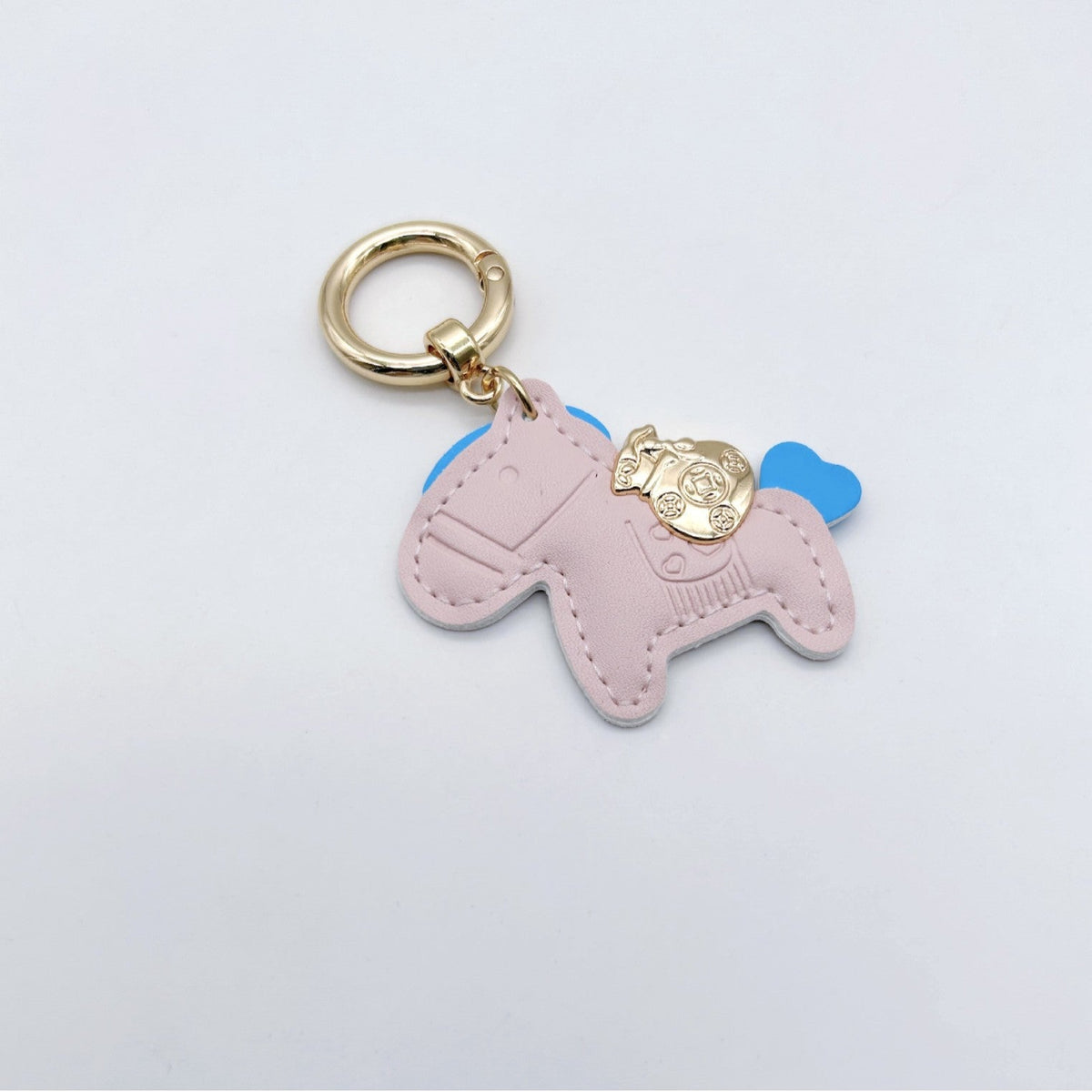 Animal-Shaped Leather Keychain | Thrascher