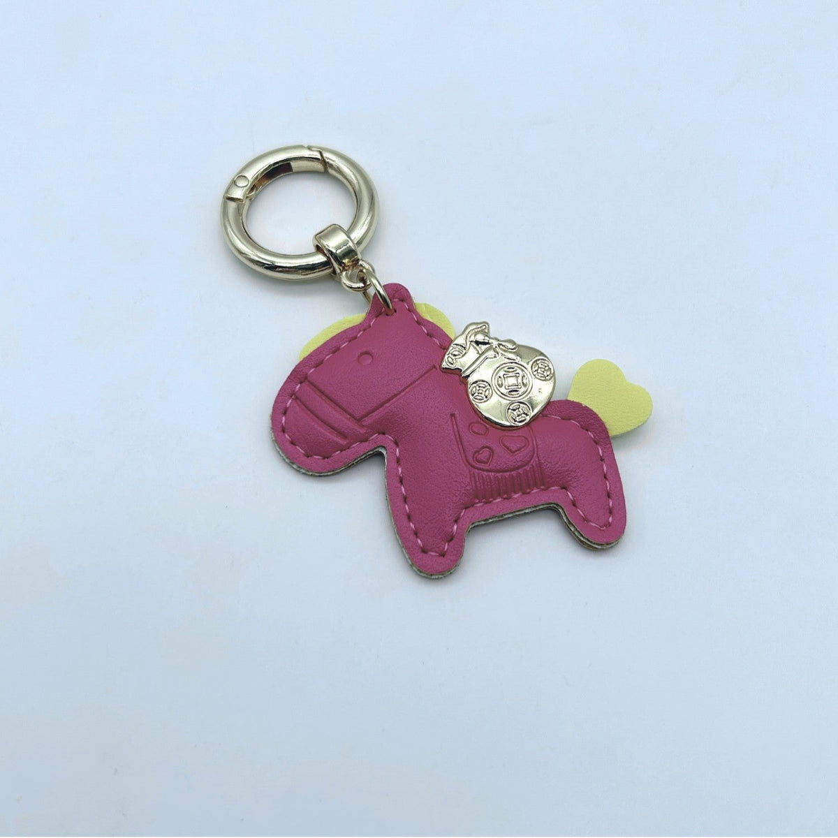 Animal-Shaped Leather Keychain | Thrascher