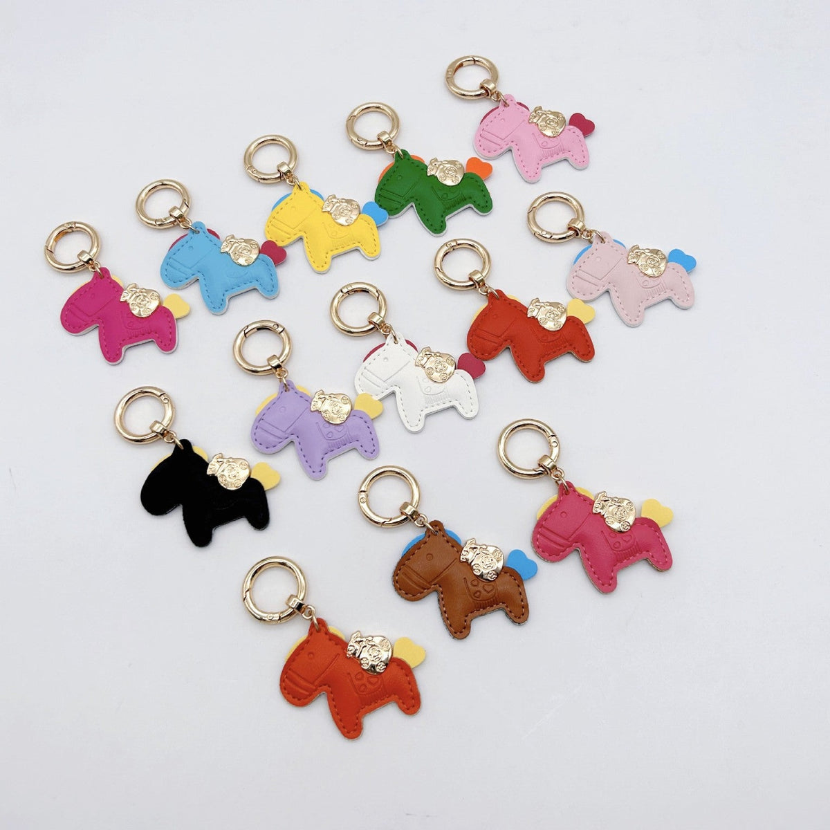 Animal-Shaped Leather Keychain | Thrascher