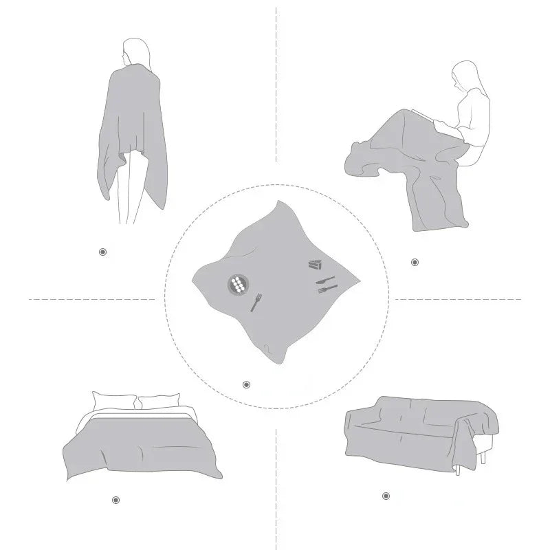 Anteda Throw Blanket