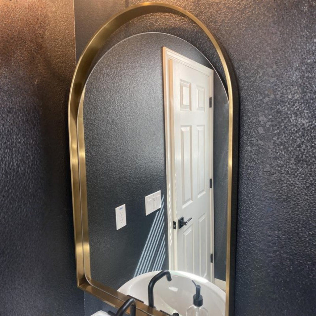 Arch-Designed Decorative Bathroom Mirror | Thrascher