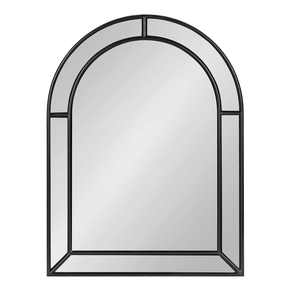 Arched Decorative Wall Mirror Glass Metal | Thrascher
