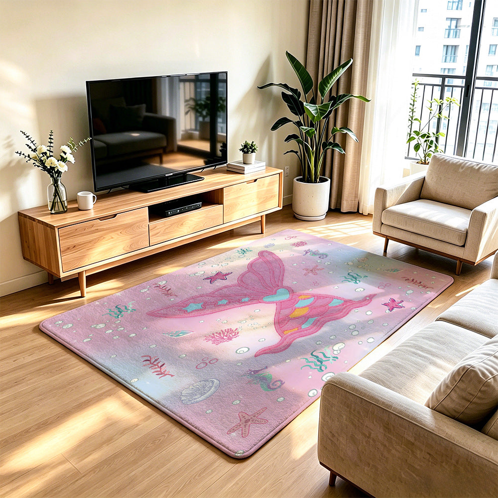 Area Rug Soft Textile | Thrascher