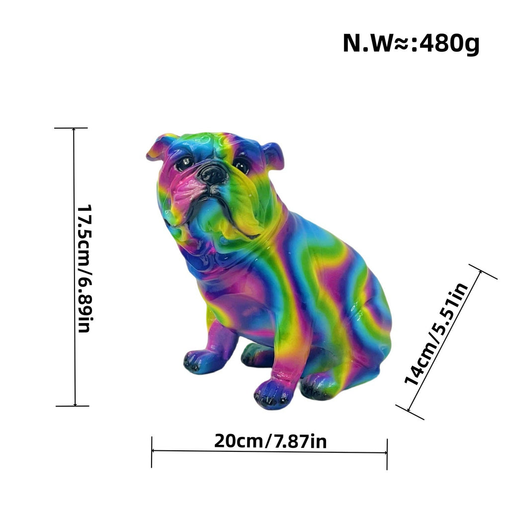Artful Bulldog Figurine | Thrascher