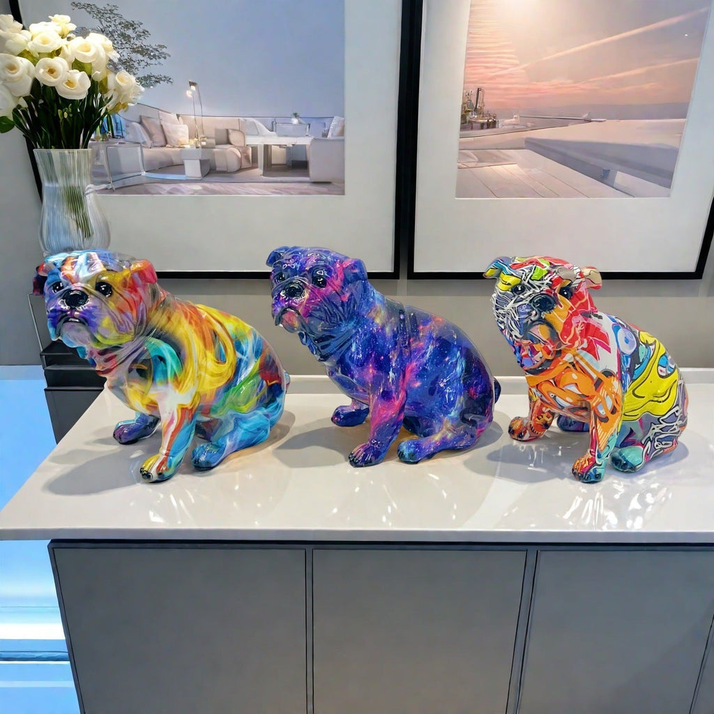 Artful Bulldog Figurine | Thrascher
