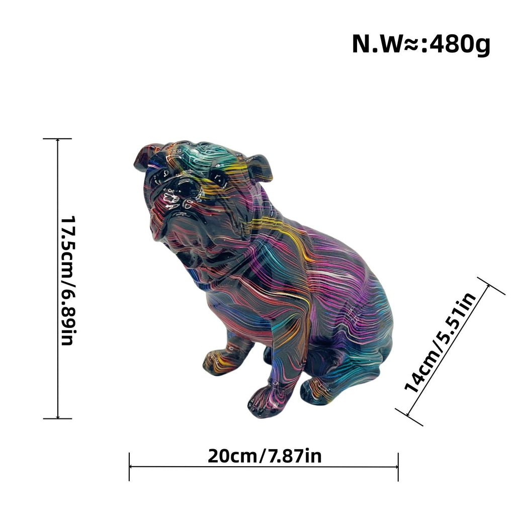 Artful Bulldog Figurine | Thrascher