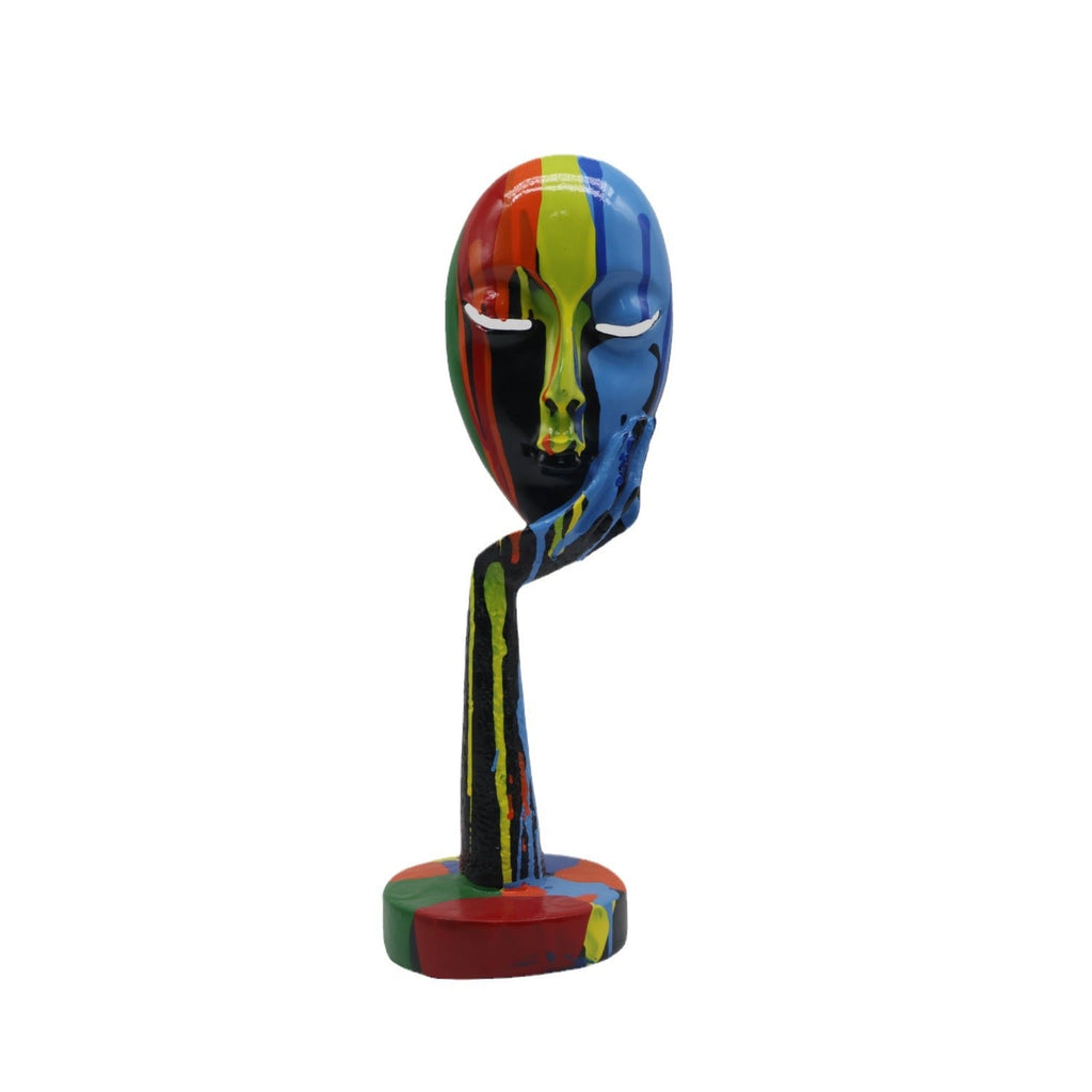 Artful Decoration in the Form of a Contemplative Figure | Thrascher