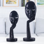 Artful Decoration in the Form of a Contemplative Figure | Thrascher