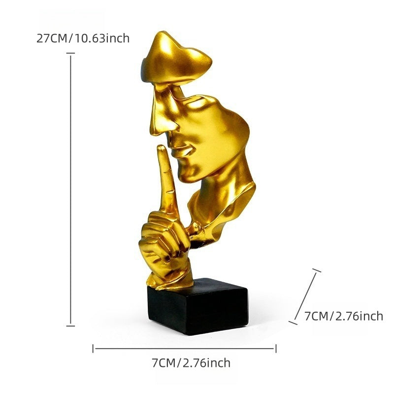 Artful Figure with Shy Girl Motif | Thrascher
