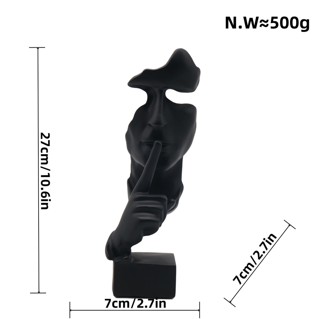 Artful Figure with Shy Girl Motif | Thrascher