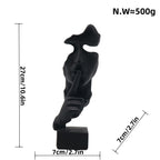 Artful Figure with Shy Girl Motif | Thrascher