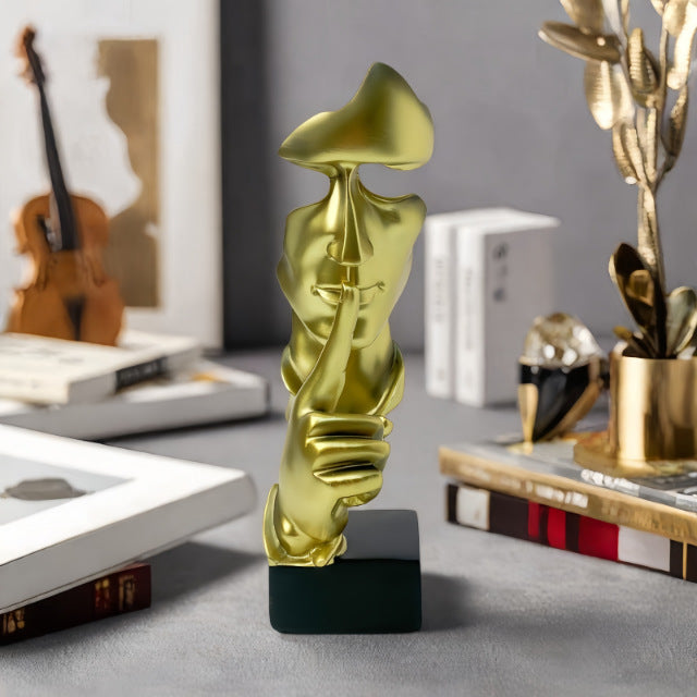 Artful Figure with Shy Girl Motif | Thrascher