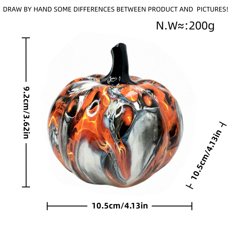 Artful Halloween Pumpkin Figure | Thrascher