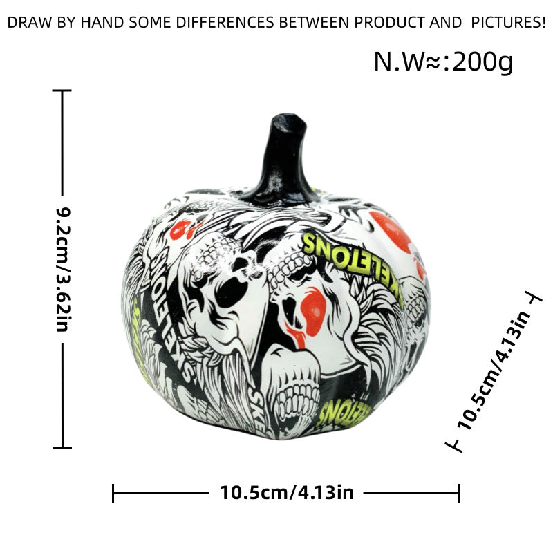 Artful Halloween Pumpkin Figure | Thrascher