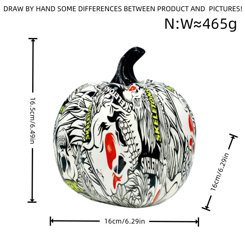 Artful Halloween Pumpkin Figure | Thrascher
