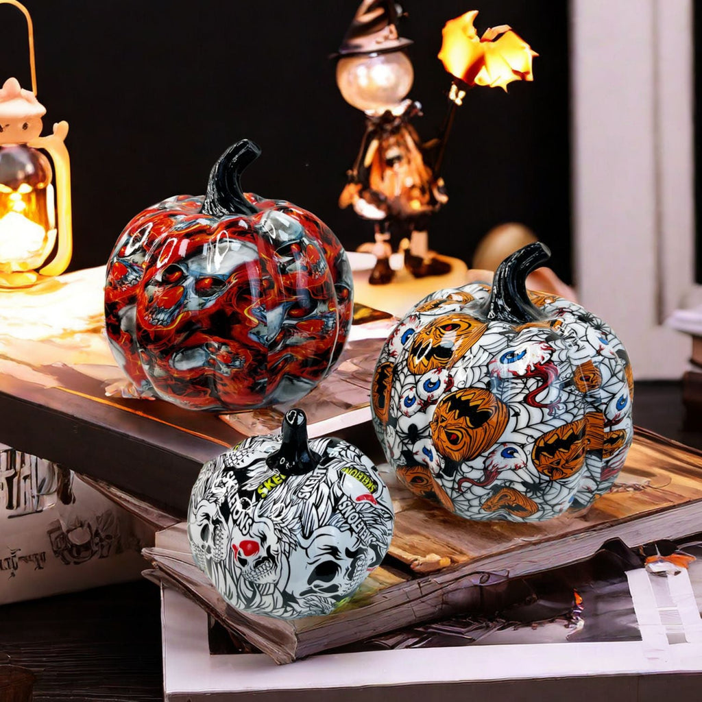 Artful Halloween Pumpkin Figure | Thrascher