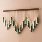 Artful Macrame Wall Hanging with Gradient and Elegant Tassels | Thrascher