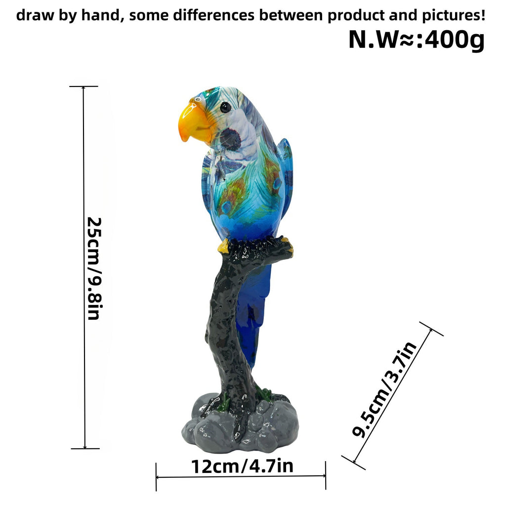 Artful Parrot Sculpture | Thrascher
