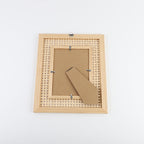 Artful Picture Frame in Rattan Design | Thrascher