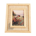 Artful Picture Frame in Rattan Design | Thrascher