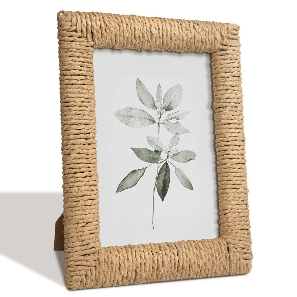 Artful Picture Frame made of Woven Natural Material | Thrascher