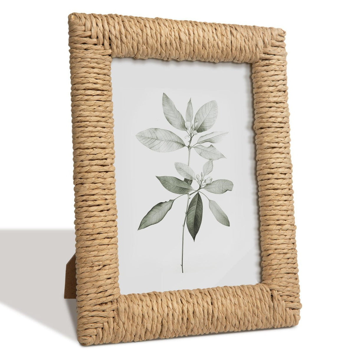Artful Picture Frame made of Woven Natural Material | Thrascher