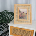 Artful Rattan Picture Frame | Thrascher