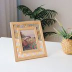 Artful Rattan Picture Frame | Thrascher