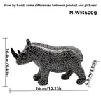 Artful Rhino Figure | Thrascher
