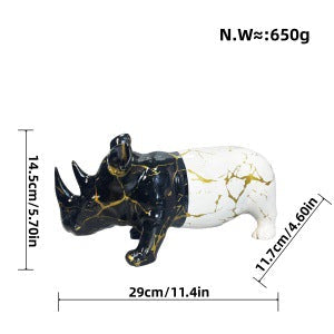 Artful Rhino Figure | Thrascher