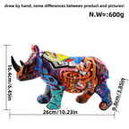 Artful Rhino Figure | Thrascher
