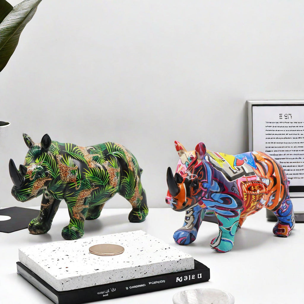 Artful Rhino Figure | Thrascher