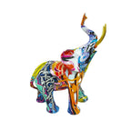 Artfully Designed Elephant Figure | Thrascher