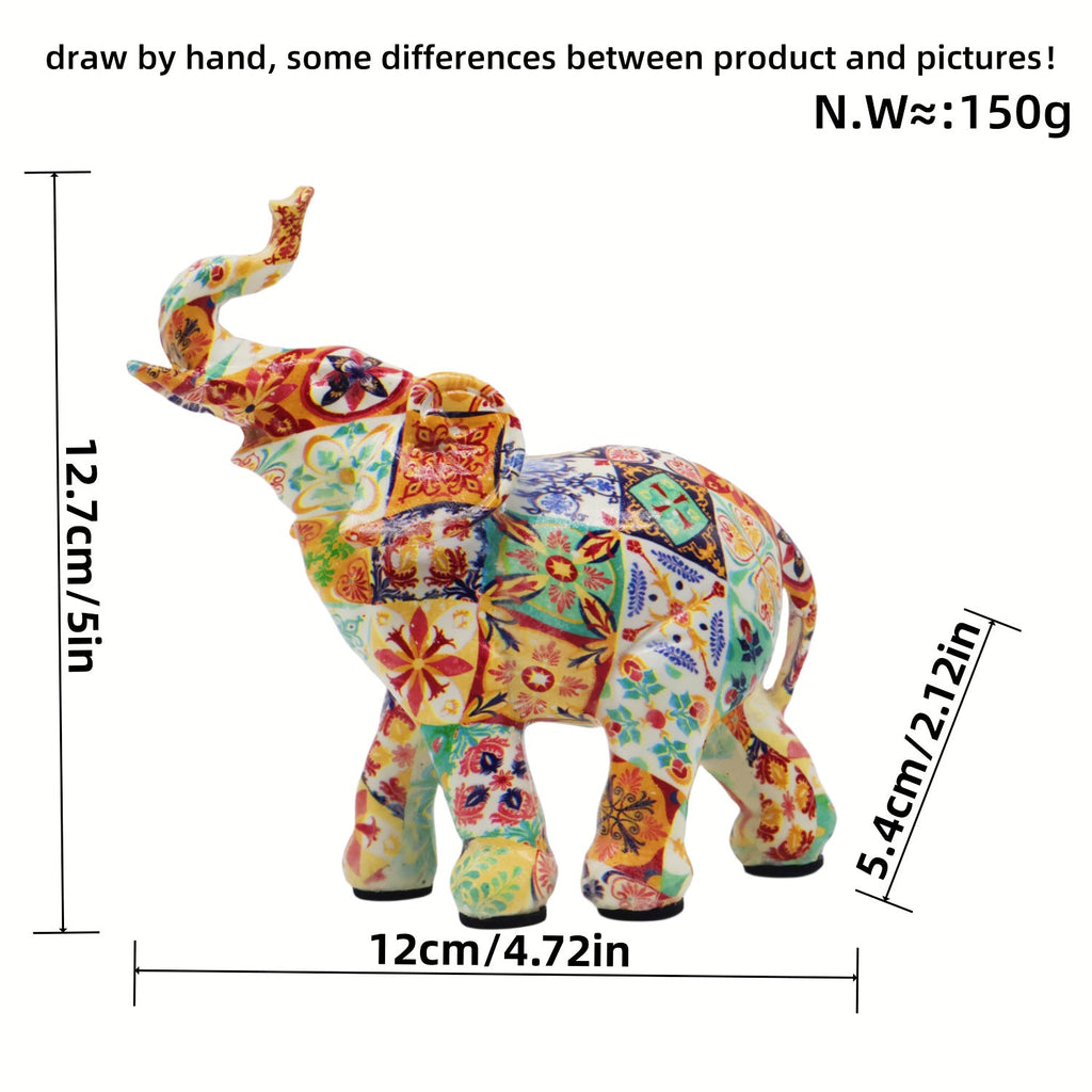Artfully Designed Elephant Figure | Thrascher