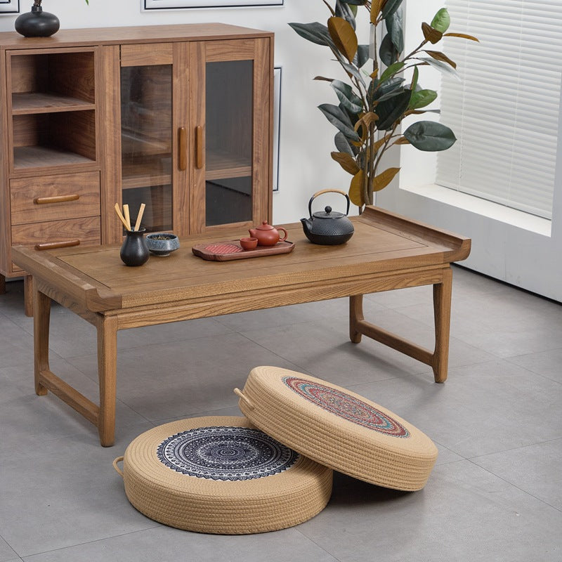 Artificial Leather Pouf | Thrascher