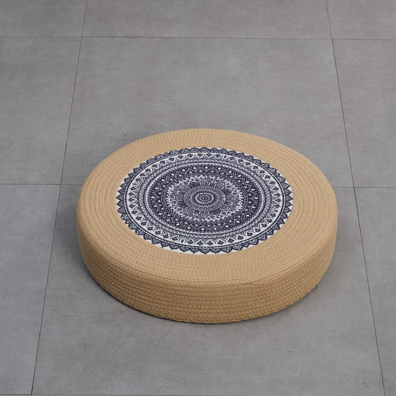 Artificial Leather Pouf | Thrascher